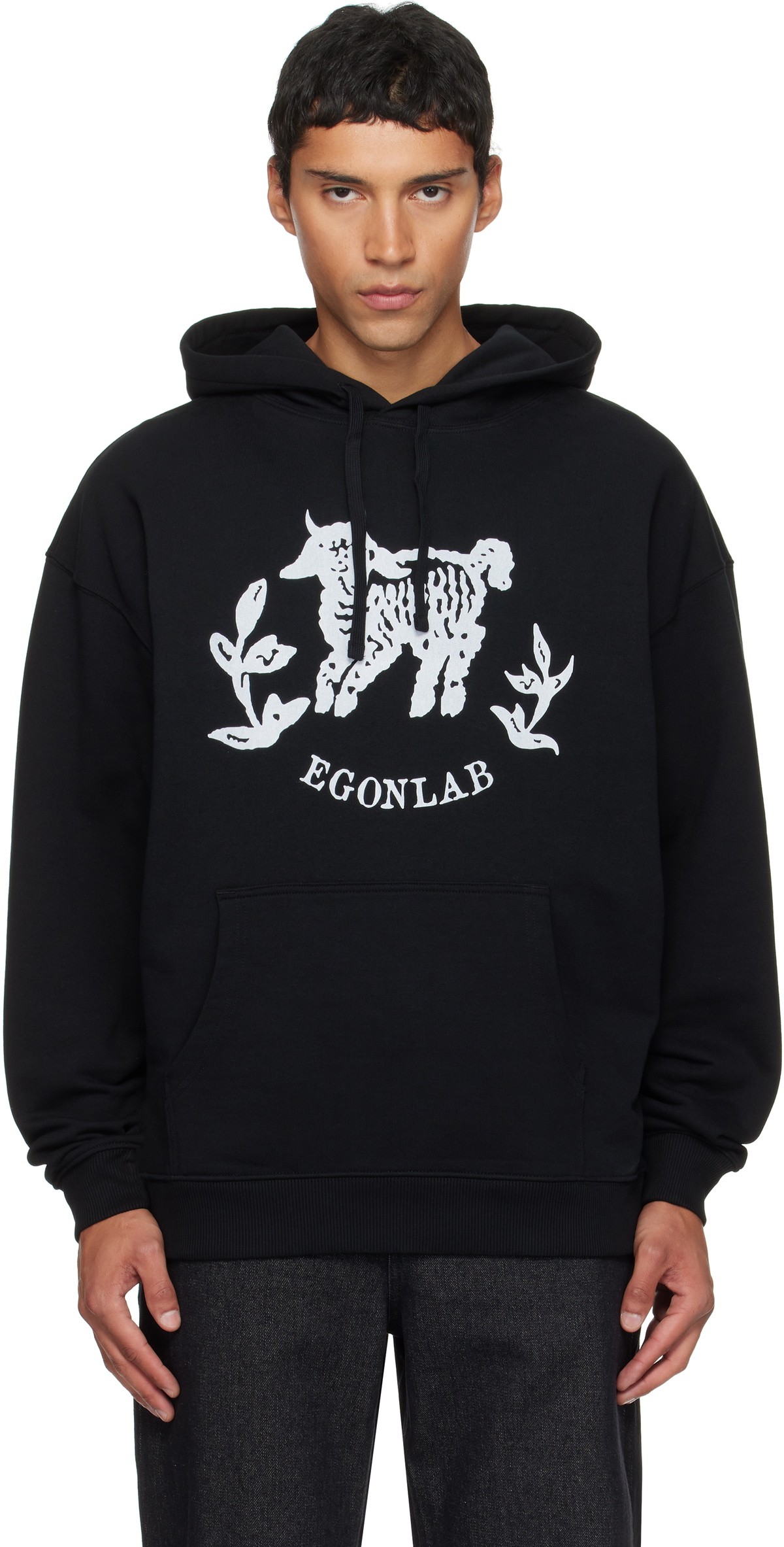 EGONlab Black Wesley Turtleneck EGONlab