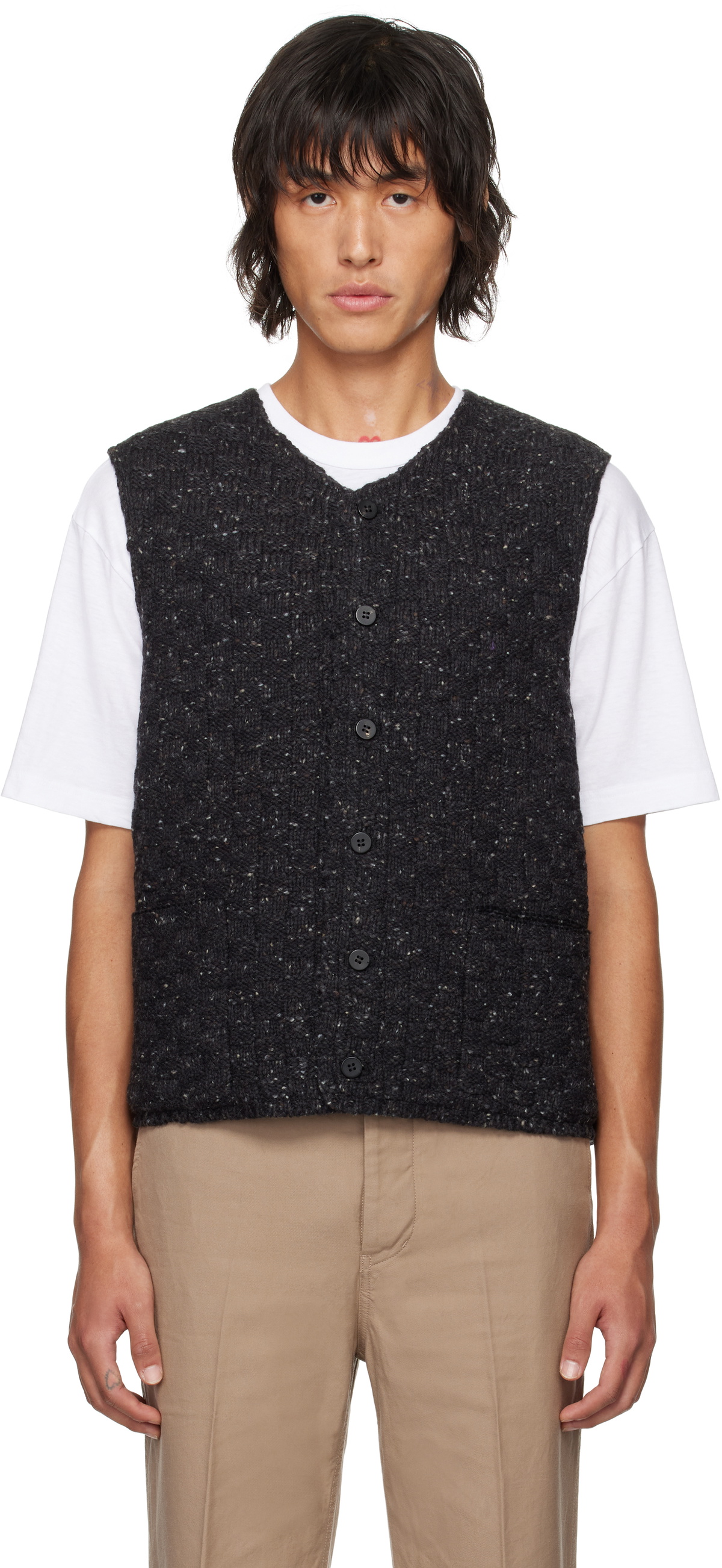 visvim Black Bickle Vest Visvim
