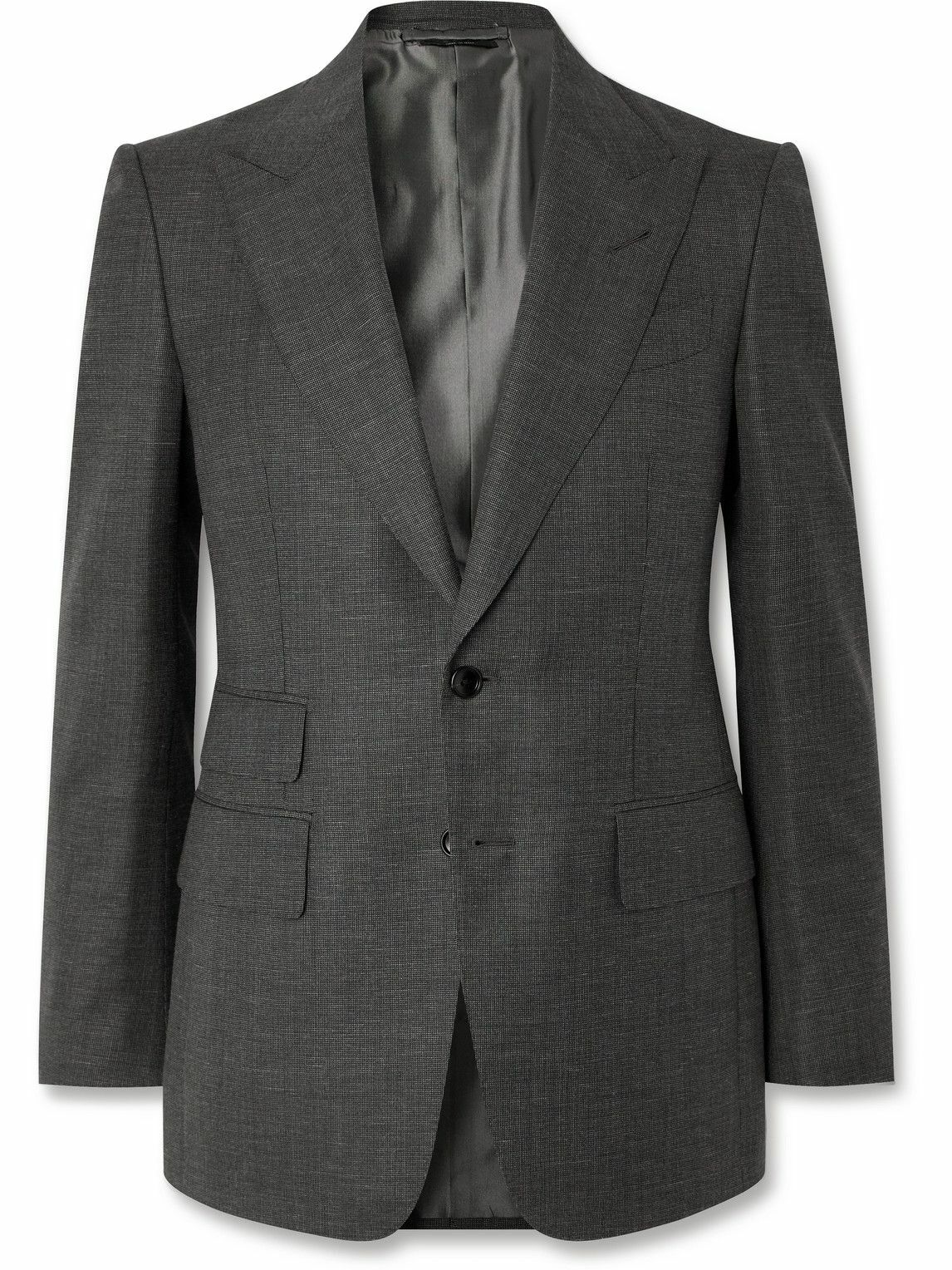 TOM FORD - Shelton Wool, Mohair, Linen and Silk-Blend Suit Jacket