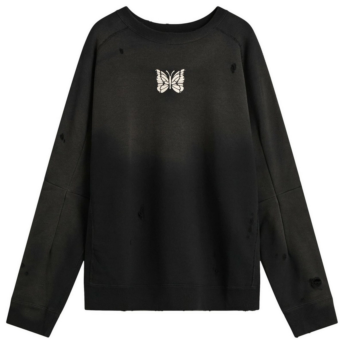 NEEDLES Black Track Sweatshirt Needles