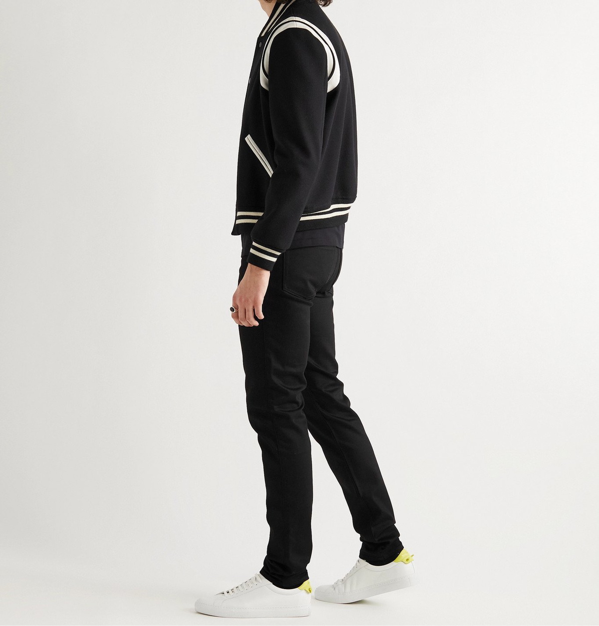 GIVENCHY - Slim-Fit Stretch-Denim Jeans - Black Givenchy