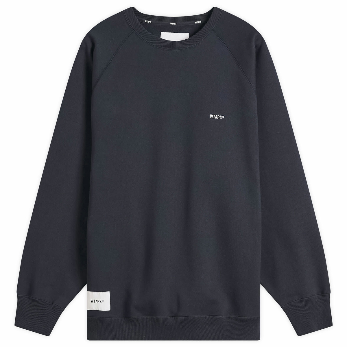 WTAPS Men's 03 Crew Neck Sweatshirt in Black WTAPS