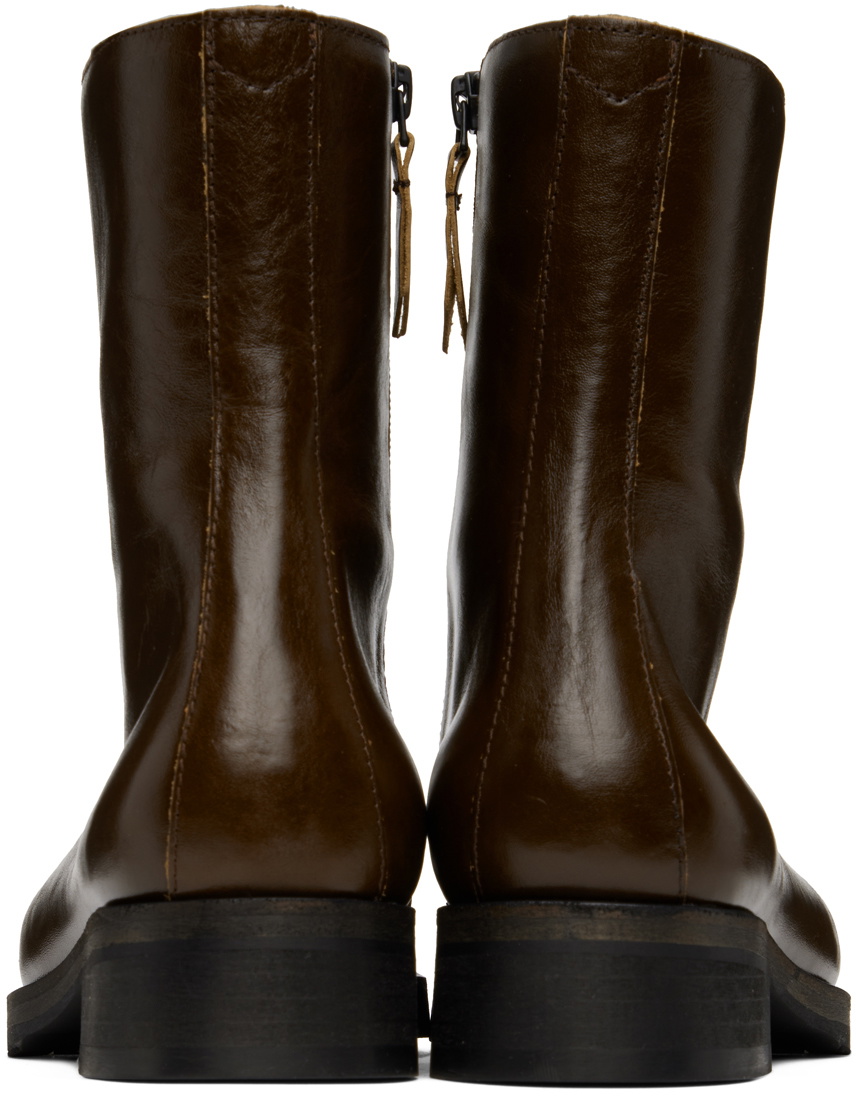 Our Legacy Brown Camion Boots Our Legacy