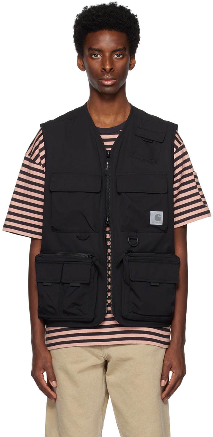 Carhartt Work In Progress Black Elmwood Vest Carhartt WIP