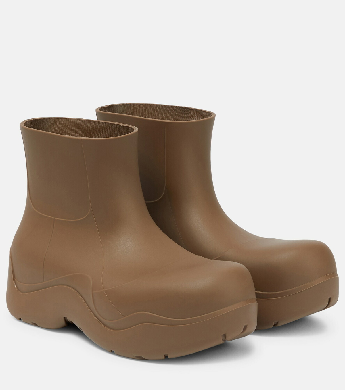 Bottega Veneta - Puddle rubber ankle boots Bottega Veneta