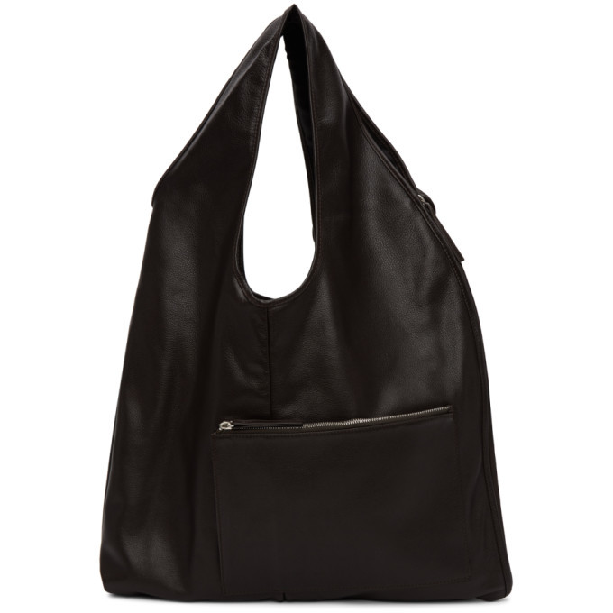 Lemaire Brown Reporter Bag Lemaire