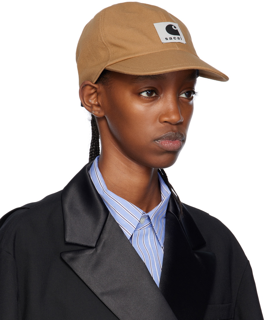 sacai Beige Carhartt WIP Edition Duck Cap Sacai