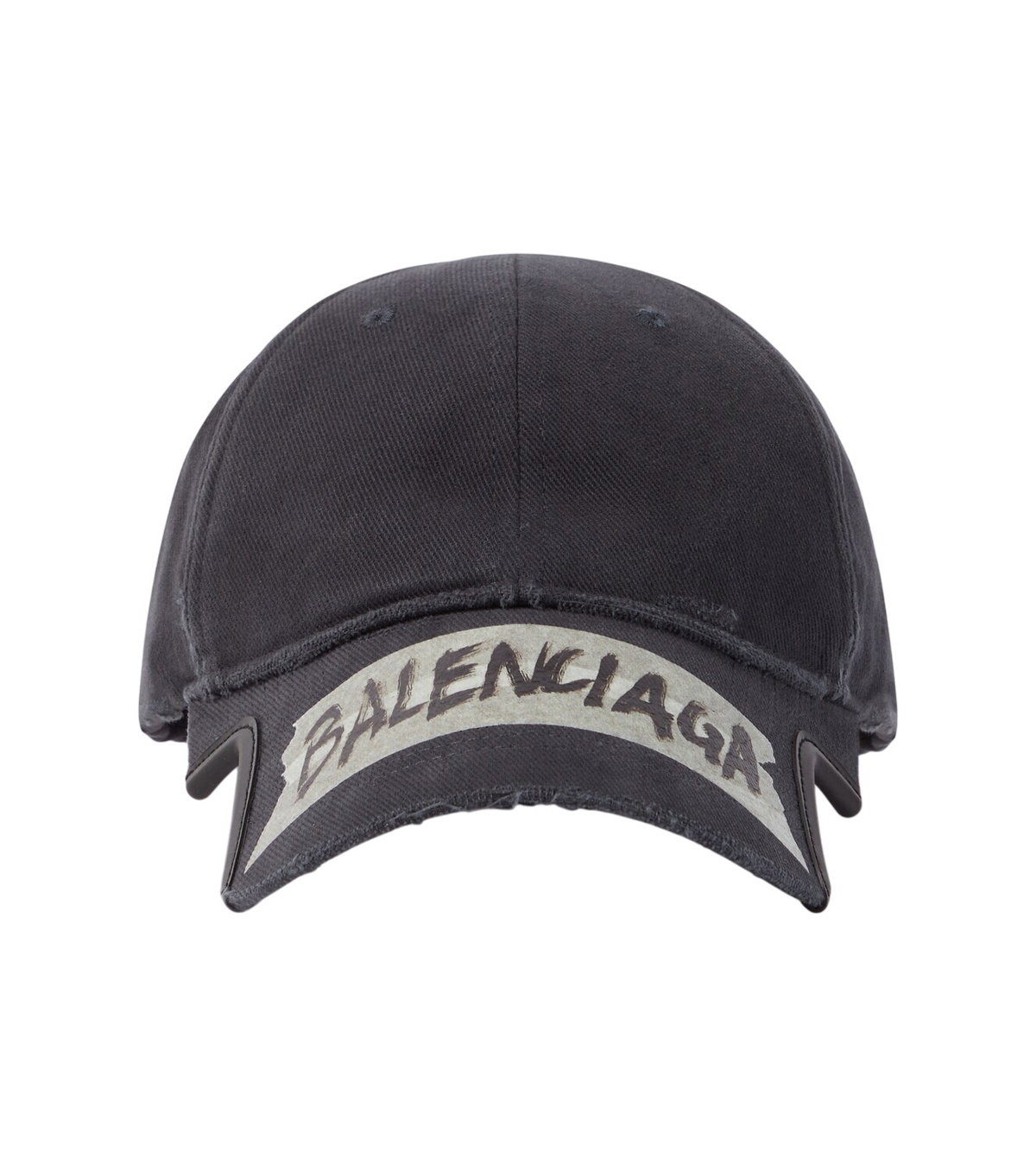 Balenciaga Black 3B Stencil Cap Balenciaga
