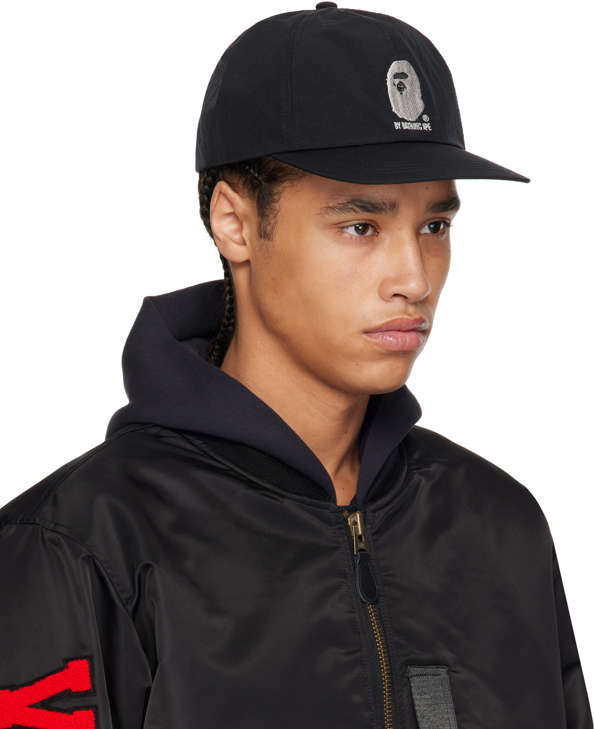 BAPE Black Gore-Tex Wind Stopper Panel Cap A Bathing Ape
