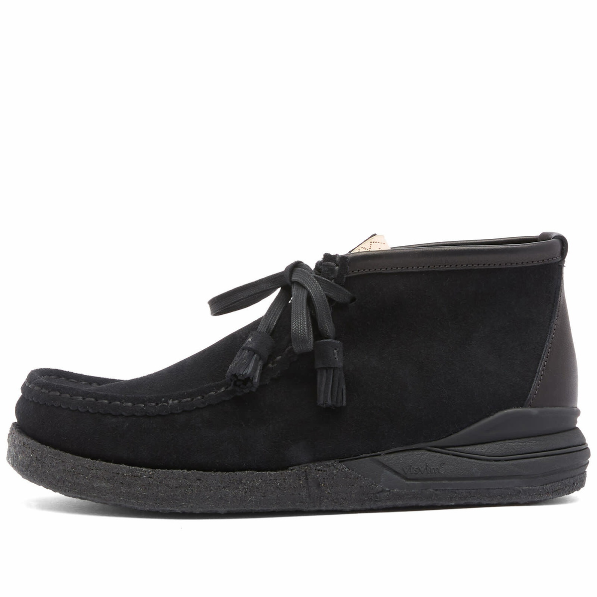 Visvim Men's Beuys Trekker Folk in Black Visvim
