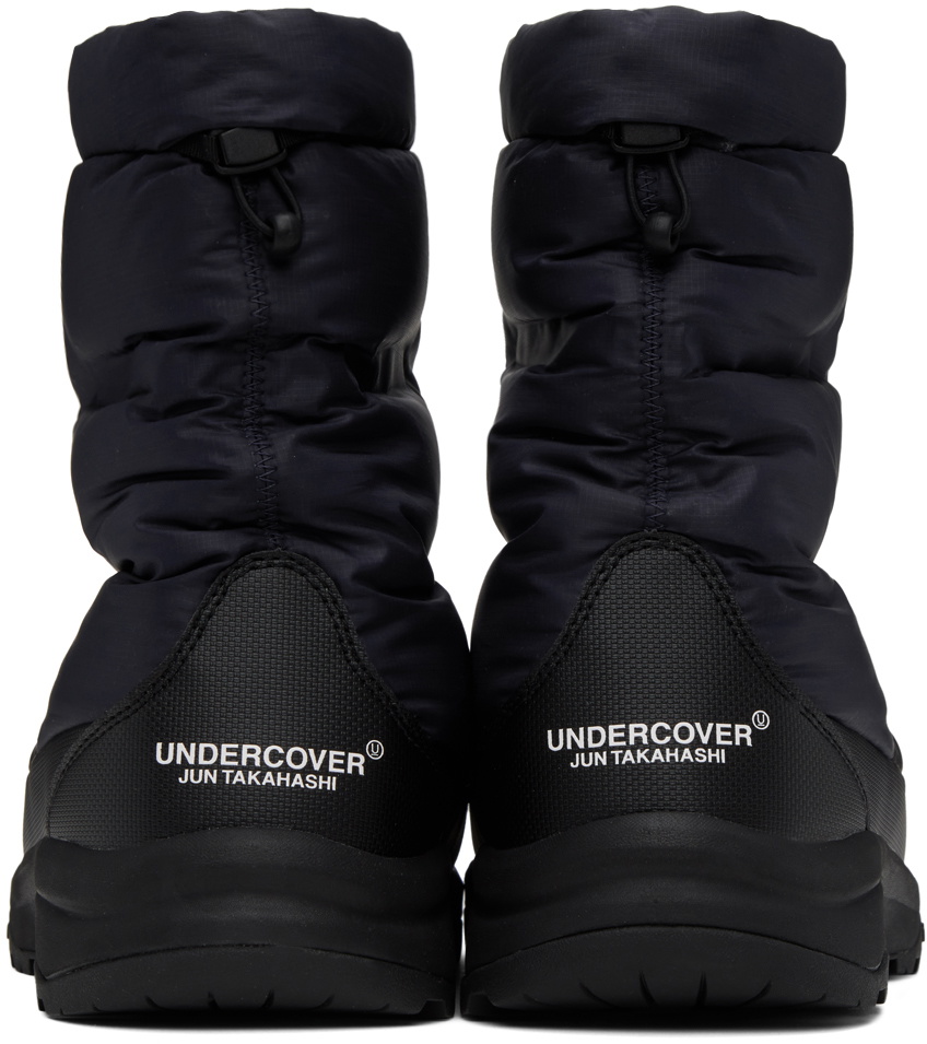 UNDERCOVER Navy The North Face Edition Soukuu Nuptse Boots Undercover