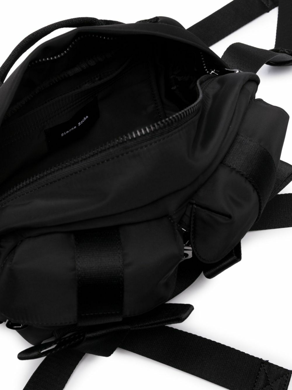 Simone Rocha Black Embellished Cross Body Bag Simone Rocha