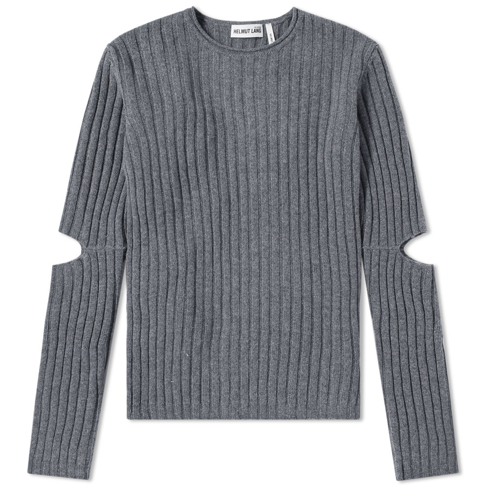 Helmut Lang 1997 Re-Edition Elbow Cut Out Sweater Helmut Lang