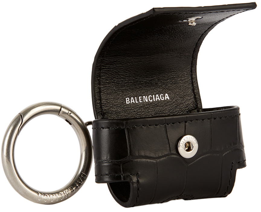 Balenciaga Black Croc Cash AirPods Pro Case Balenciaga