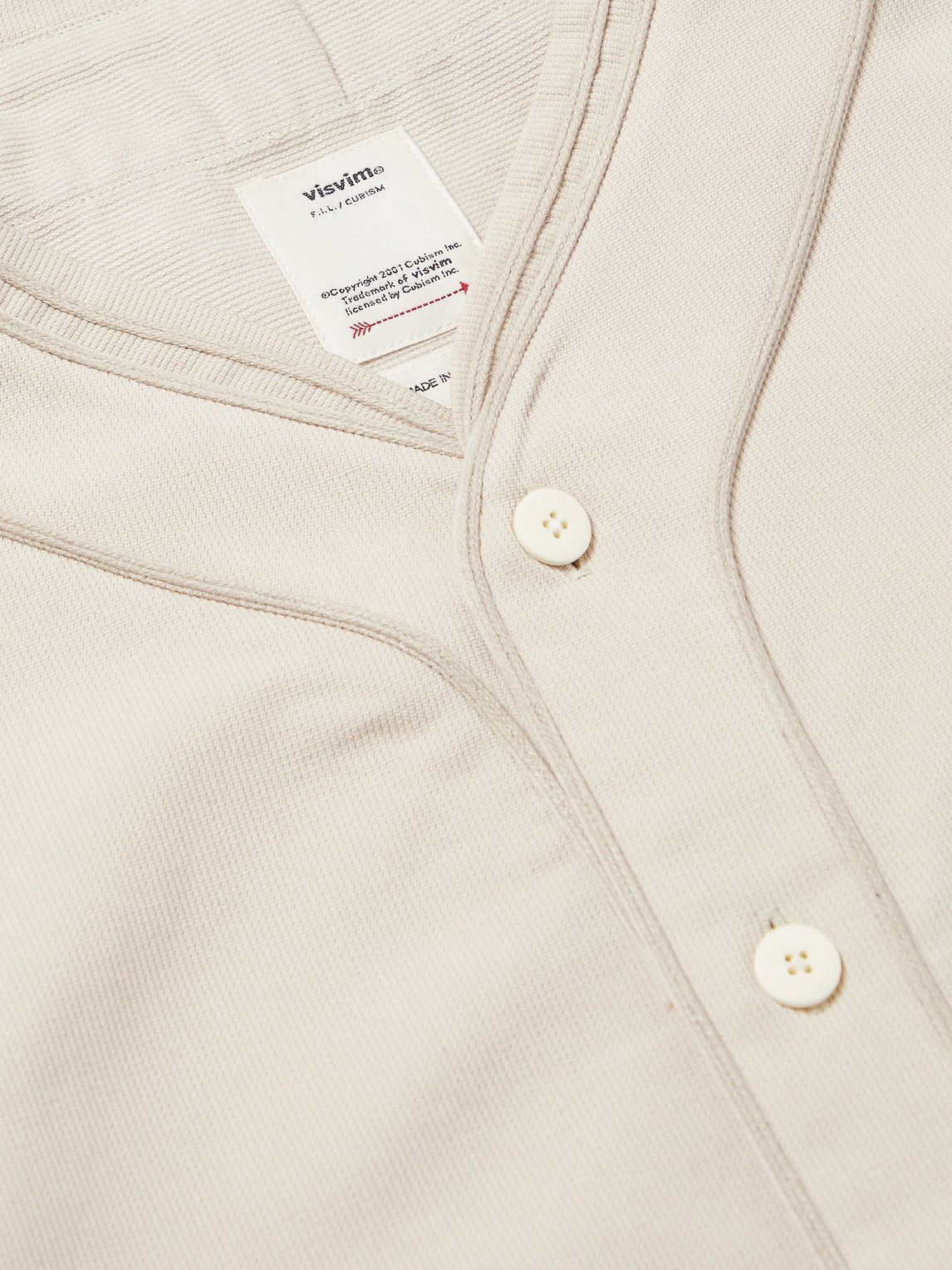 Visvim - Dugout Wool, Cotton and Linen-Blend Shirt - Neutrals Visvim