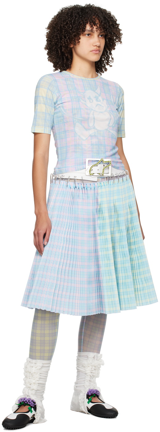 Chopova Lowena Multicolor Plaid Leggings Chopova Lowena