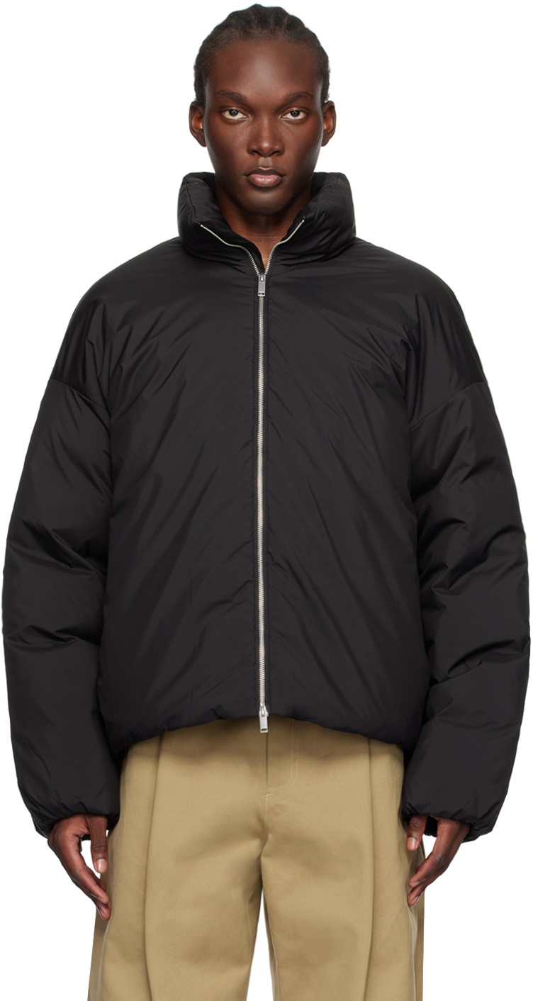 Studio Nicholson Black Loft Down Jacket Studio Nicholson