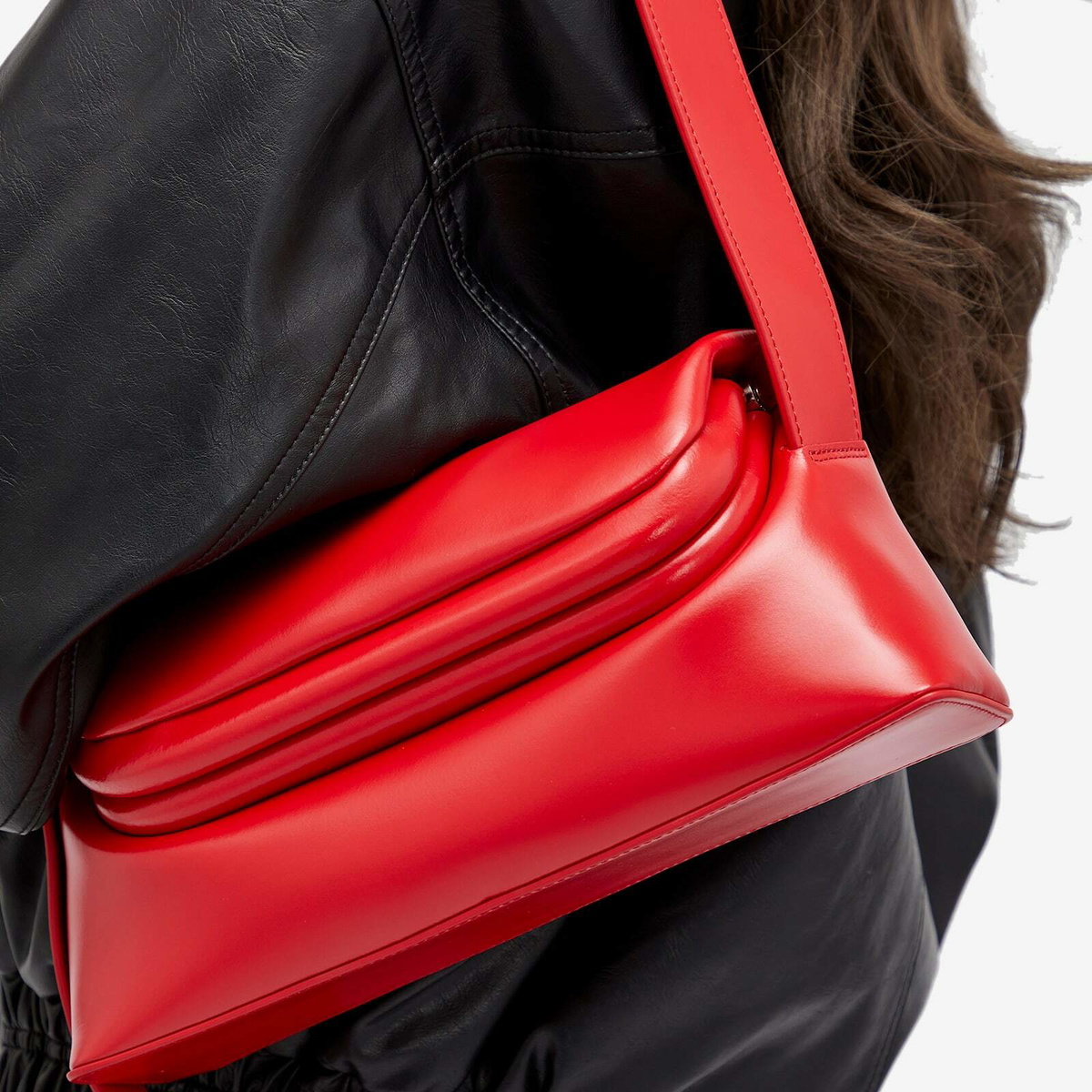 OSOI Women's Folder Brot Bag in Red OSOI