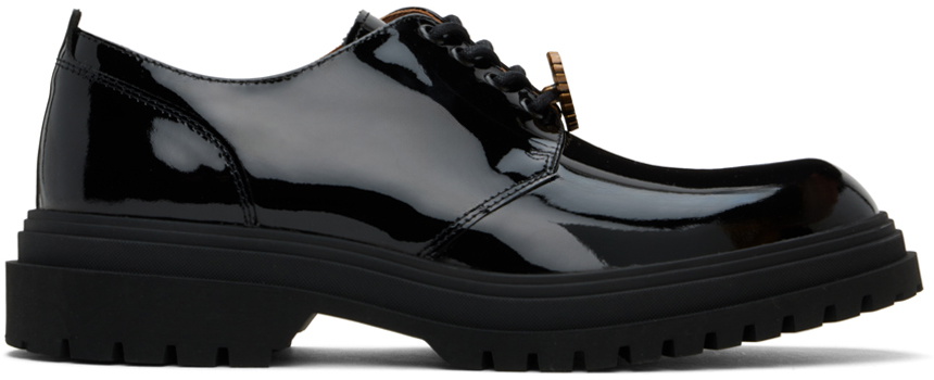 Fred Perry Black Patent Leather Derbys Fred Perry