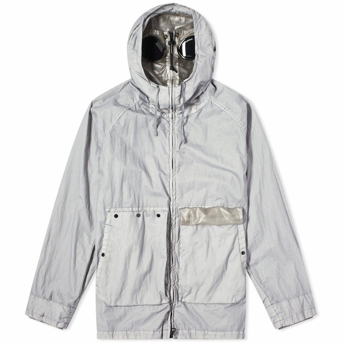 C.P. Company Men's 50 Fili Goggle Jacket in Drizzle C.P. Company