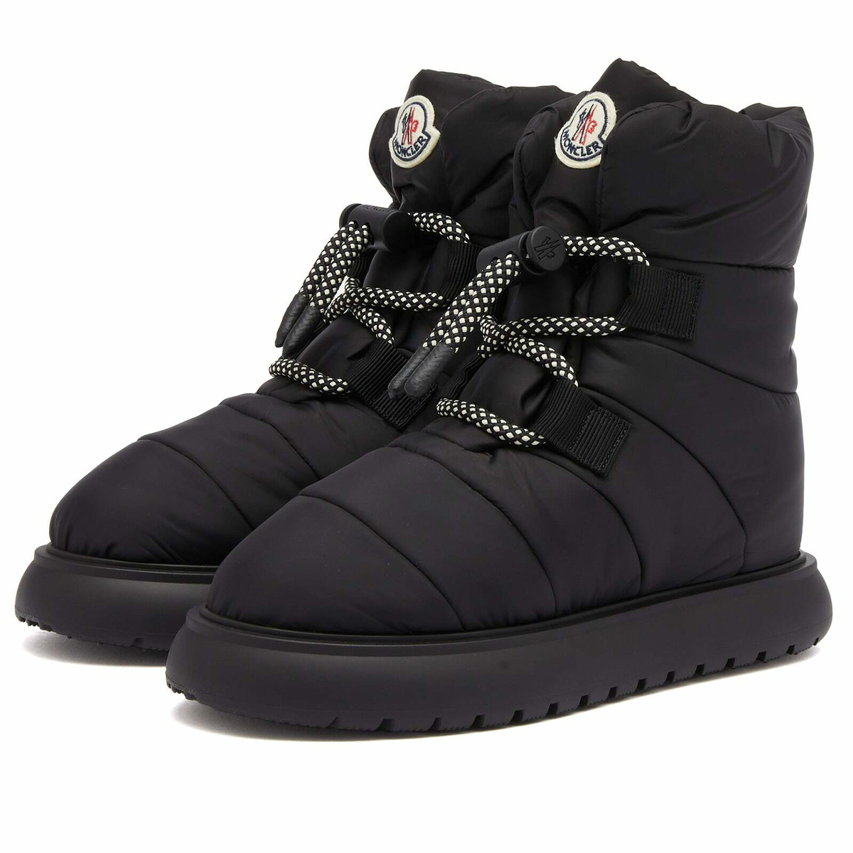 Moncler Women's Gaia Pull Snow Boots in Black Moncler
