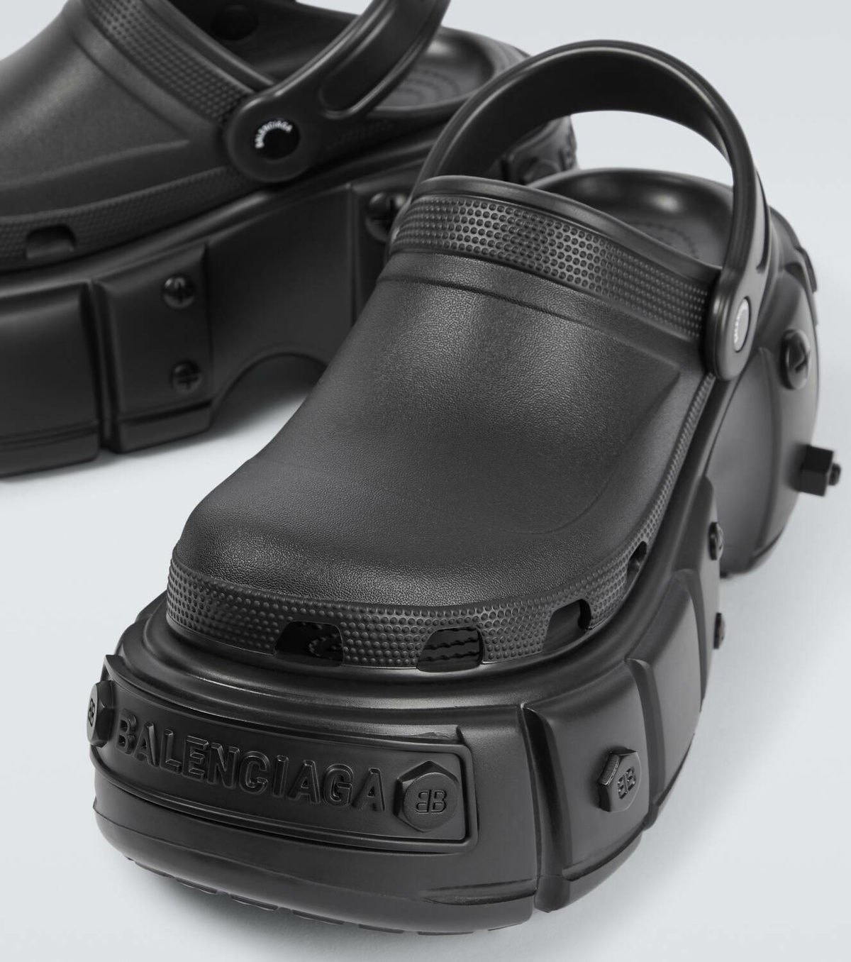 Balenciaga x Crocs HardCrocs platform sandals Balenciaga