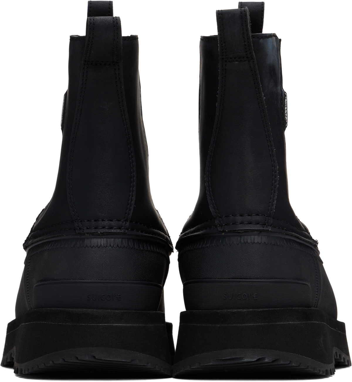 SUICOKE Black ALGO-TRwpab Chelsea Boots Suicoke