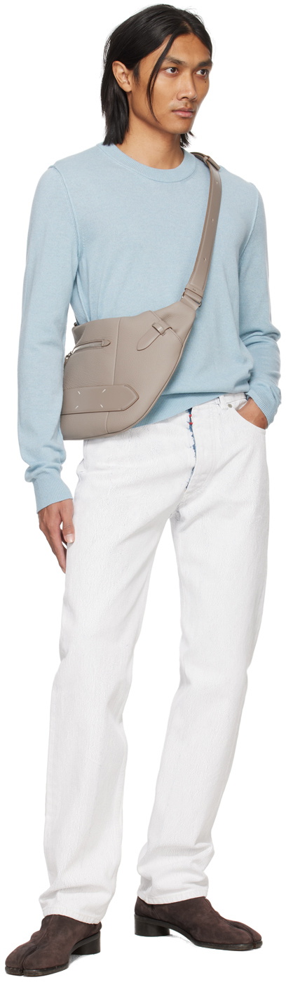 Maison Margiela Taupe Soft 5AC On-Body Bag Maison Margiela