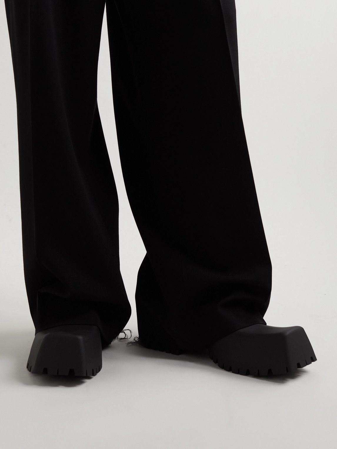 Balenciaga - Trooper Rubber Boots - Black Balenciaga