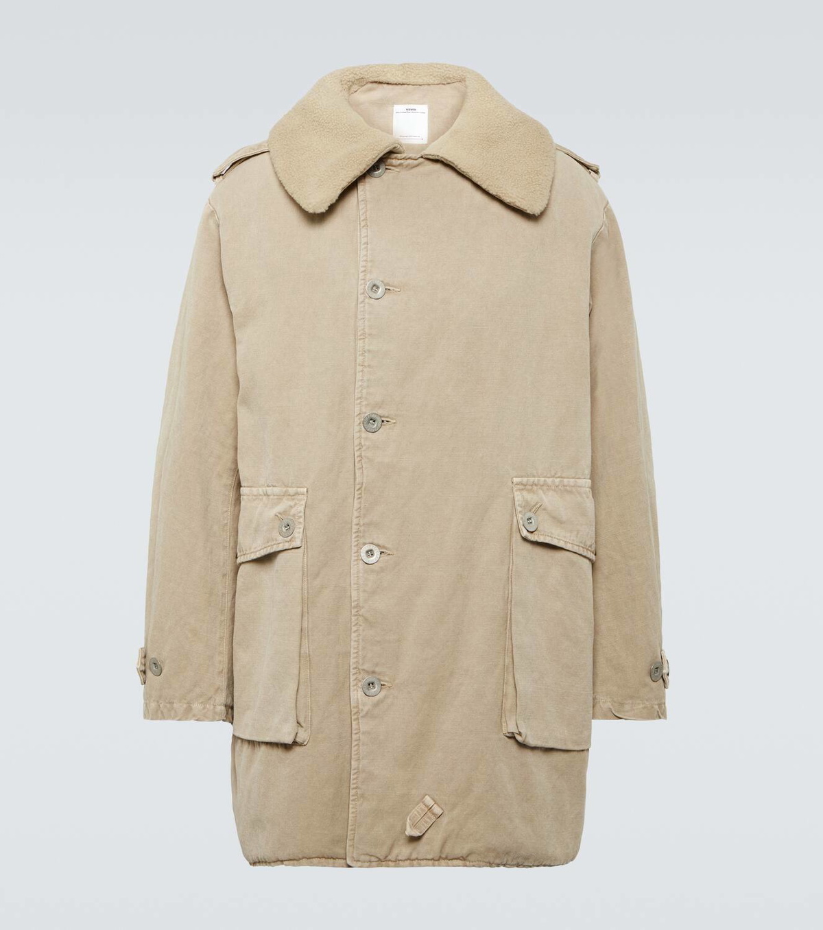 Visvim Winfield cotton and linen coat Visvim