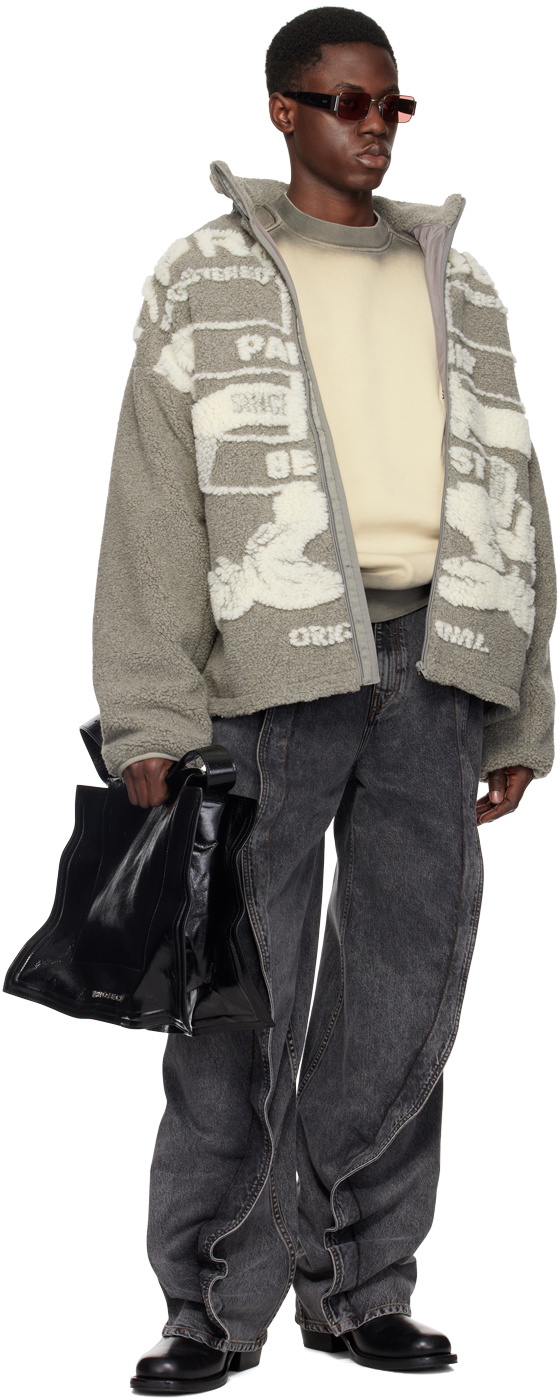 Y/Project Black Wire Cabas Bag Y/Project