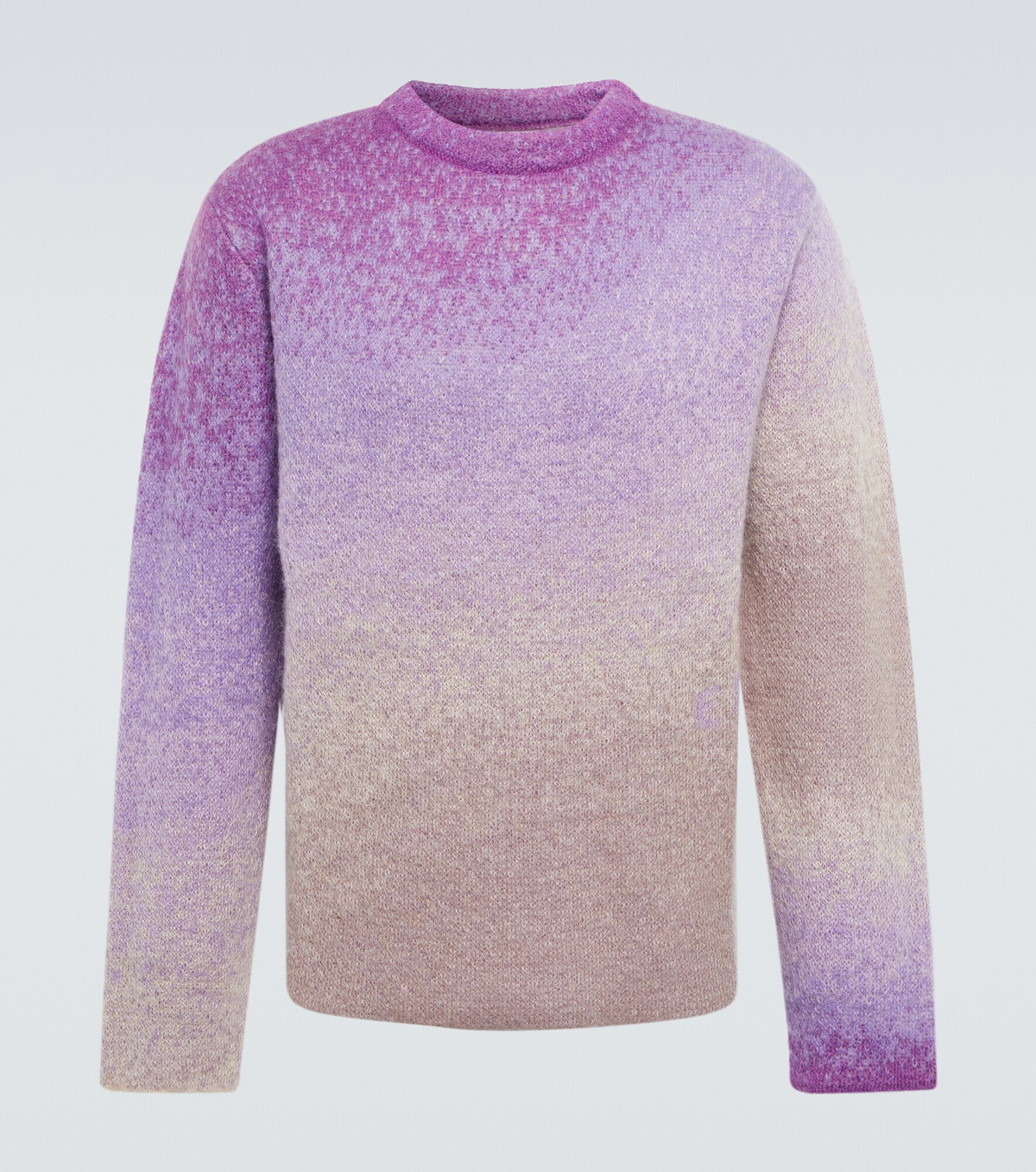 ERL - Gradient-effect mohair-blend sweater ERL