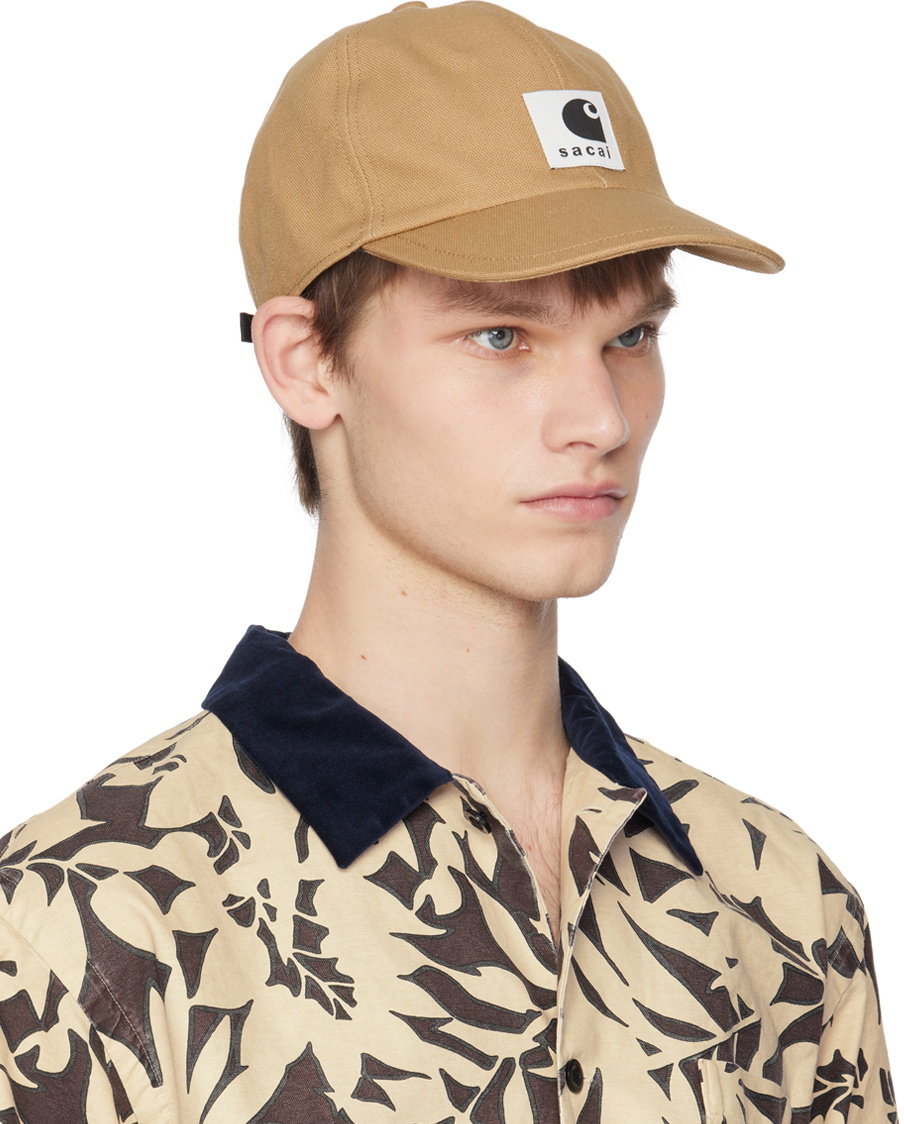 sacai Beige Carhartt WIP Edition Cap Sacai