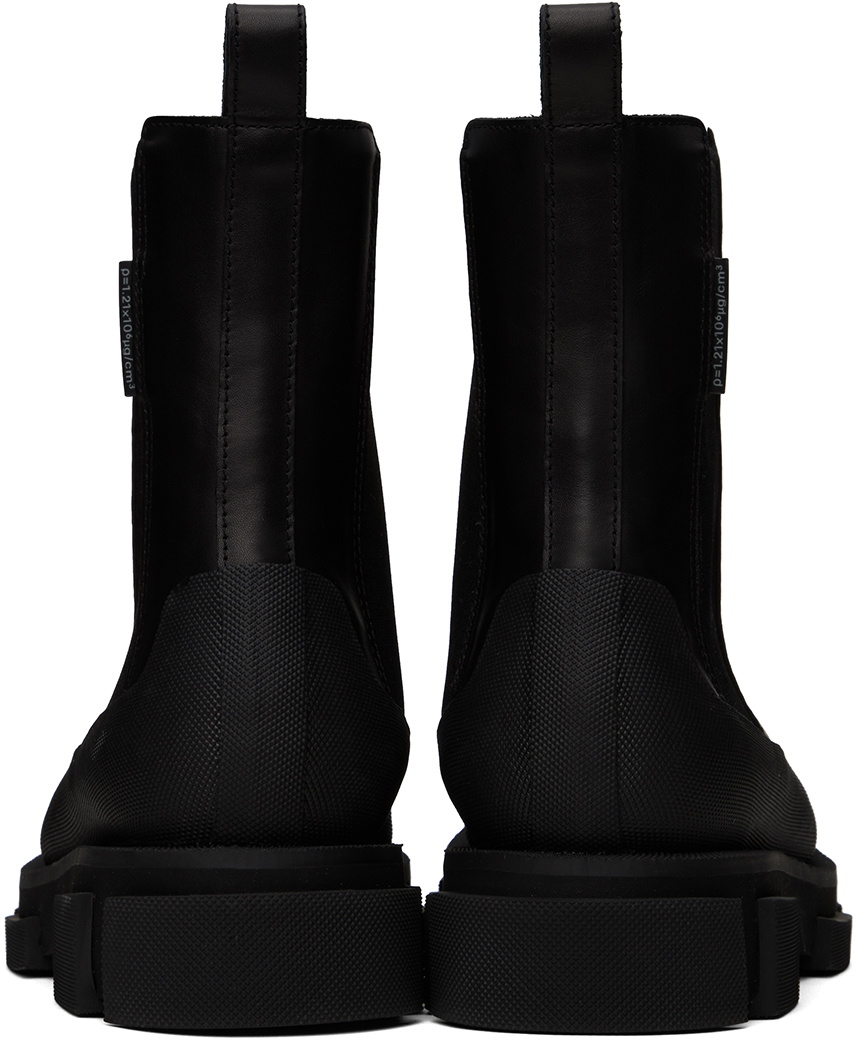 both Black Gao Chelsea Boots both