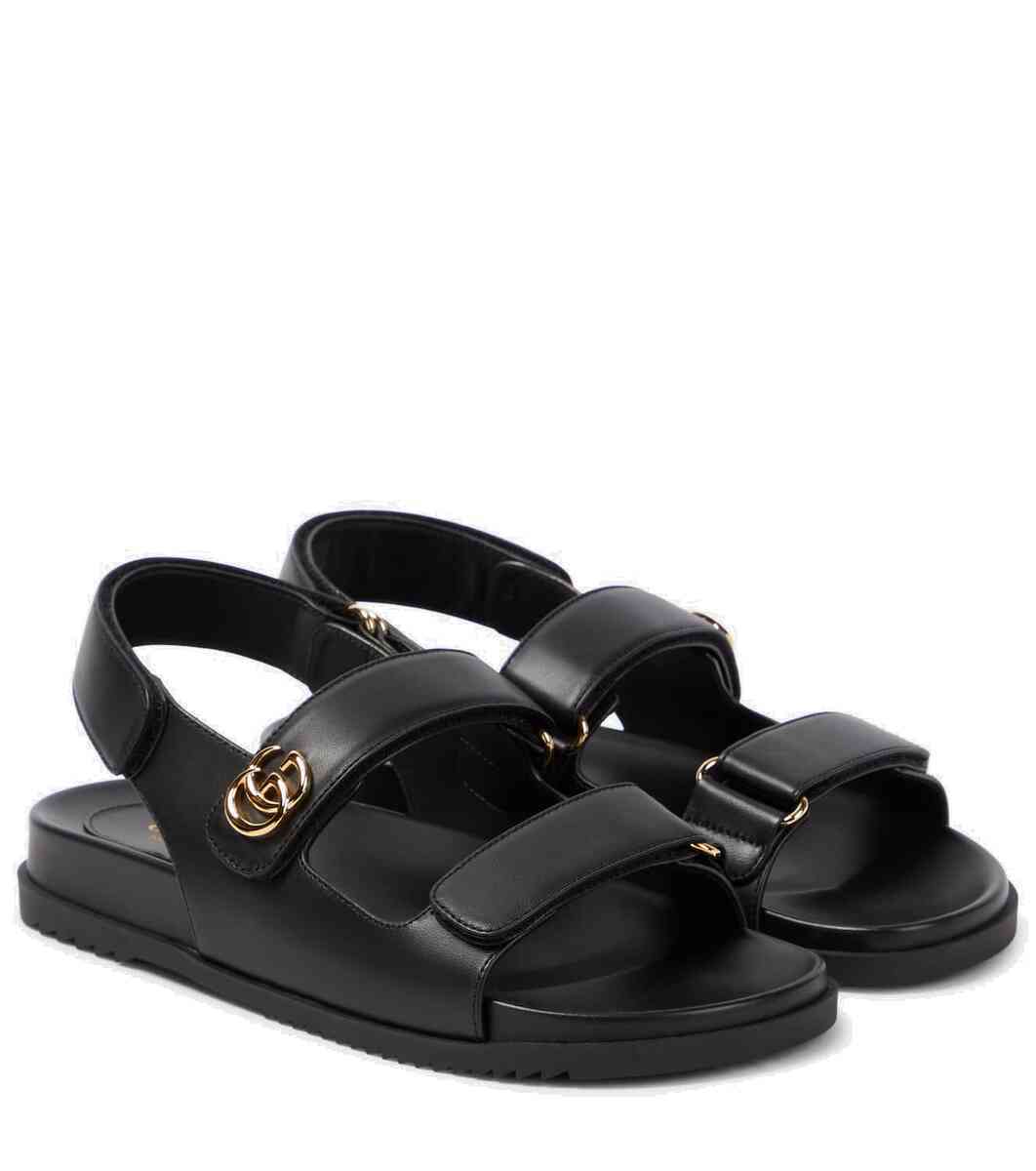 Gucci Moritz GG leather sandals Gucci