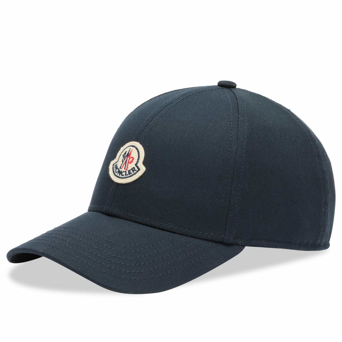Moncler Men's Double Logo Cap in Black Moncler