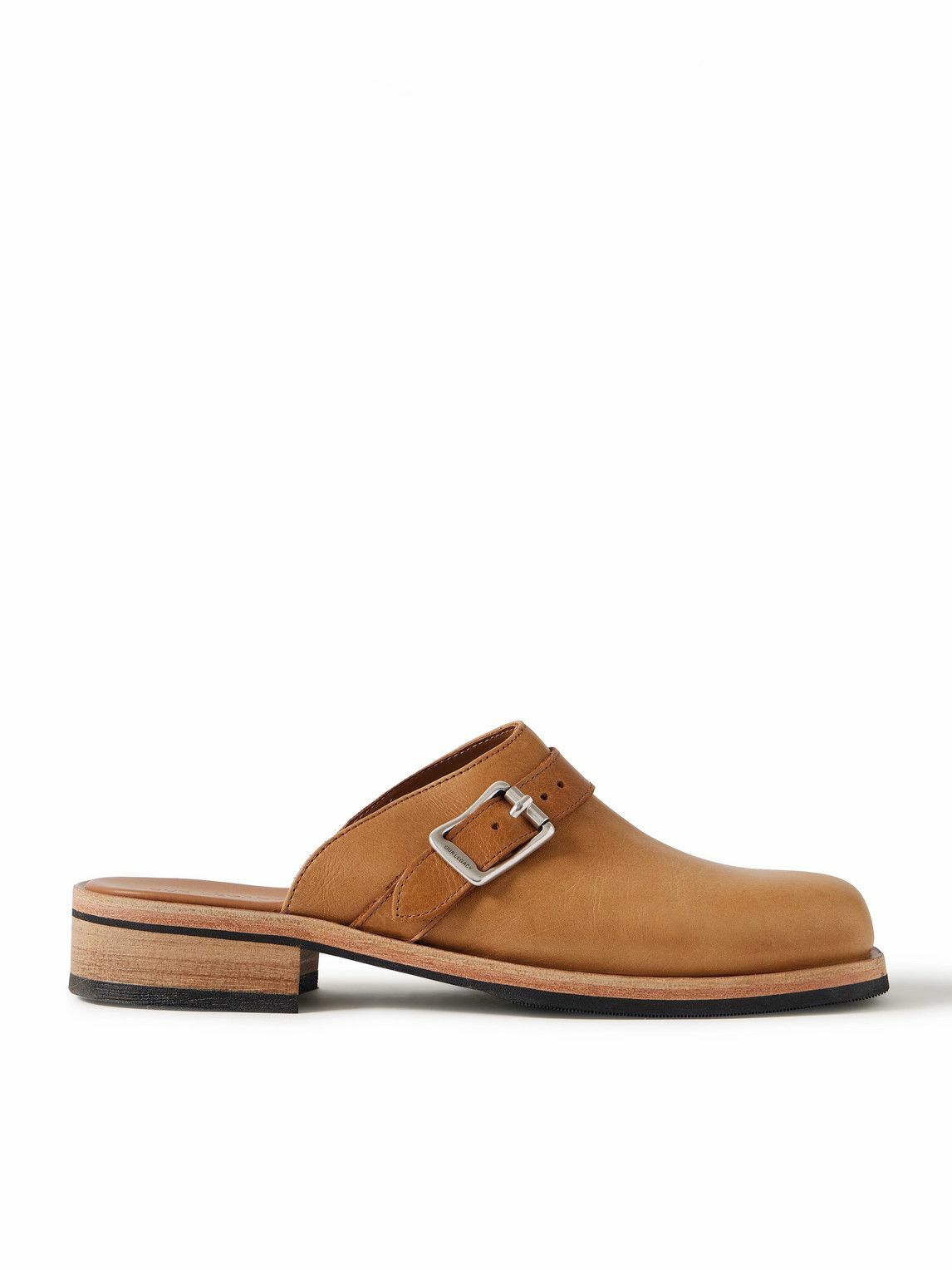 Our Legacy - Camion Leather Mules - Brown Our Legacy