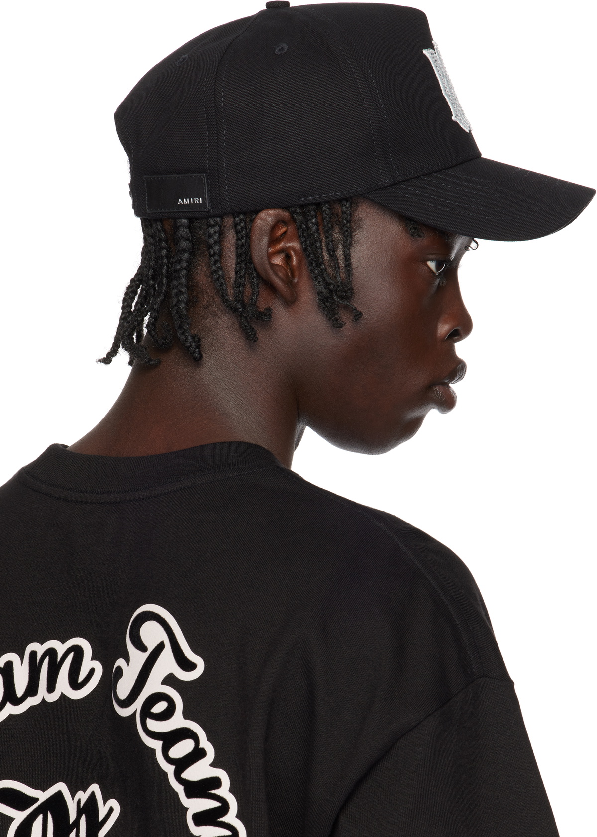 AMIRI Black MA Crystal Cap Amiri