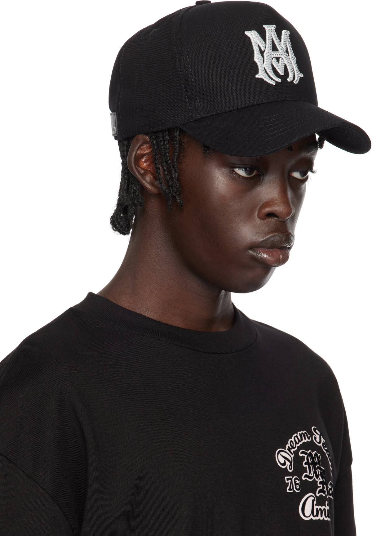 AMIRI Black MA Crystal Cap Amiri