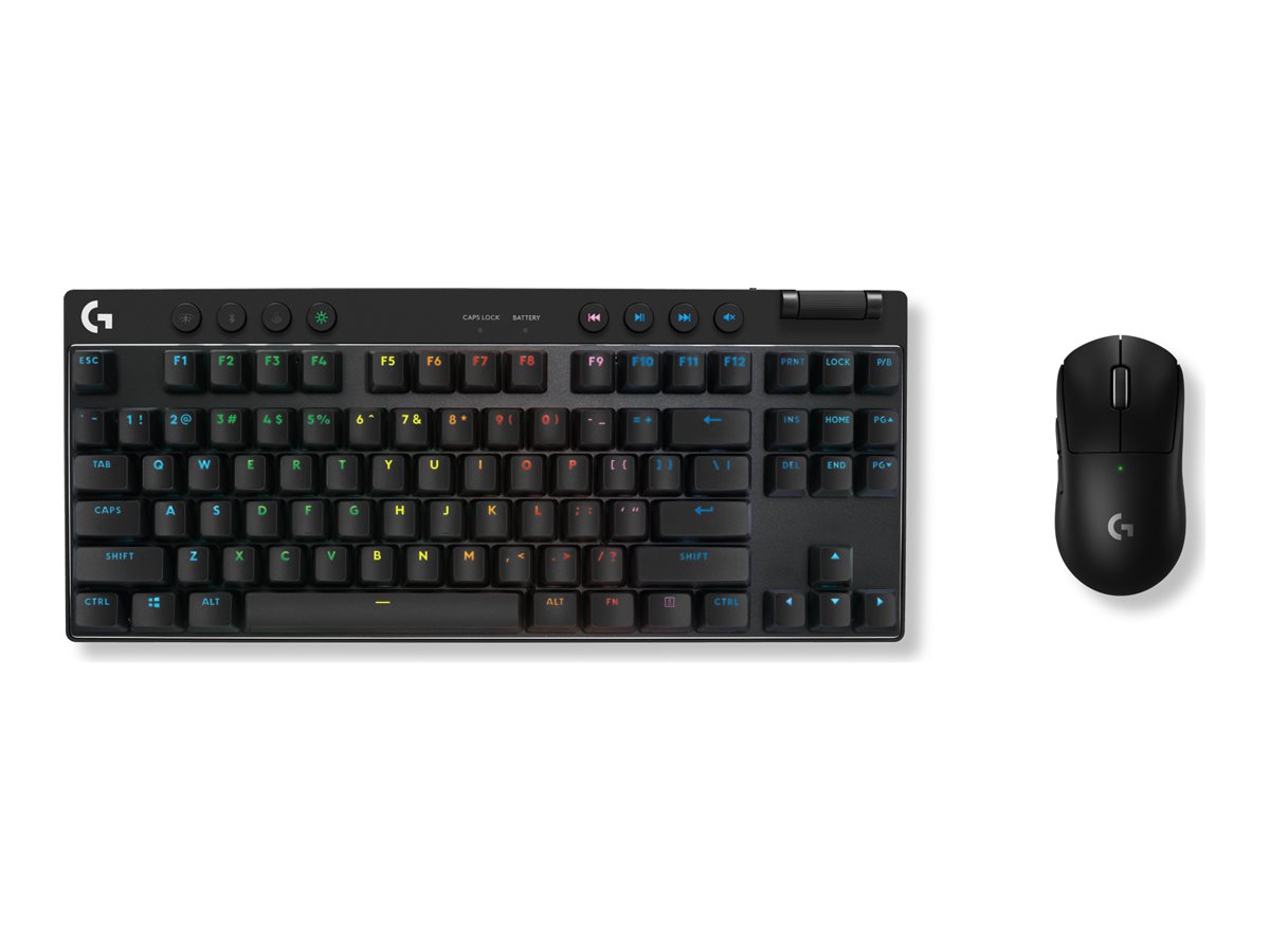 Logitech G PRO X TKL LIGHTSPEED Wireless Gaming Keyboard, Linear