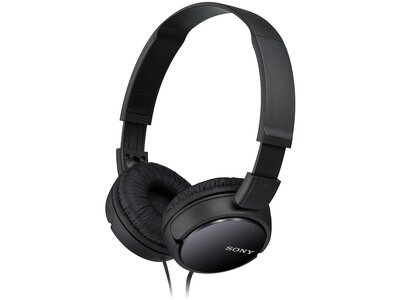 Sony ZX Series Wired On-Ear Headphones, Black| MDRZX110