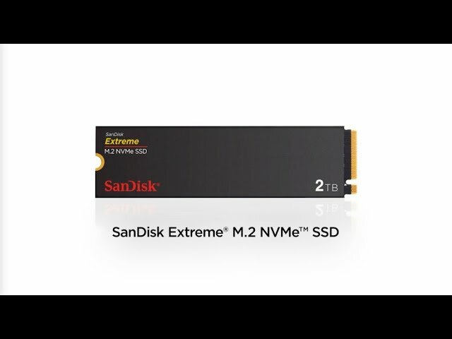 SanDisk Extreme M.2 2280 2TB PCI-Express 4.0 Internal Solid State