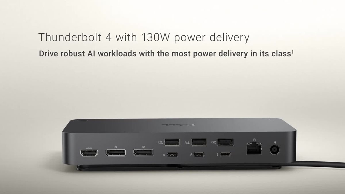 Dell Pro Thunderbolt 4 Smart Dock SD25TB4 | Overview, Specs