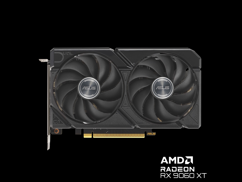 ASUS Dual Radeon RX 9060 XT 8GB 128-Bit GDDR6 PCI Express 5.0