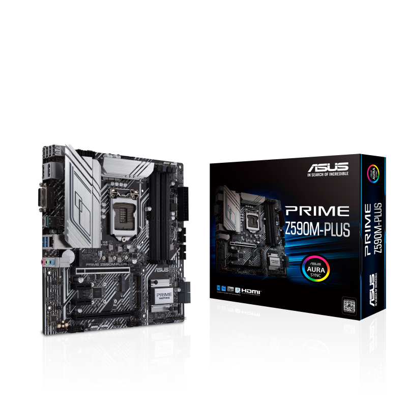 ASUS PRIME Z590M-PLUS LGA 1200 Micro ATX Intel Motherboard
