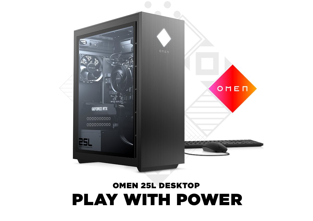 HP OMEN - 25L Gaming Desktop - Intel Core i7 - 16GB Memory