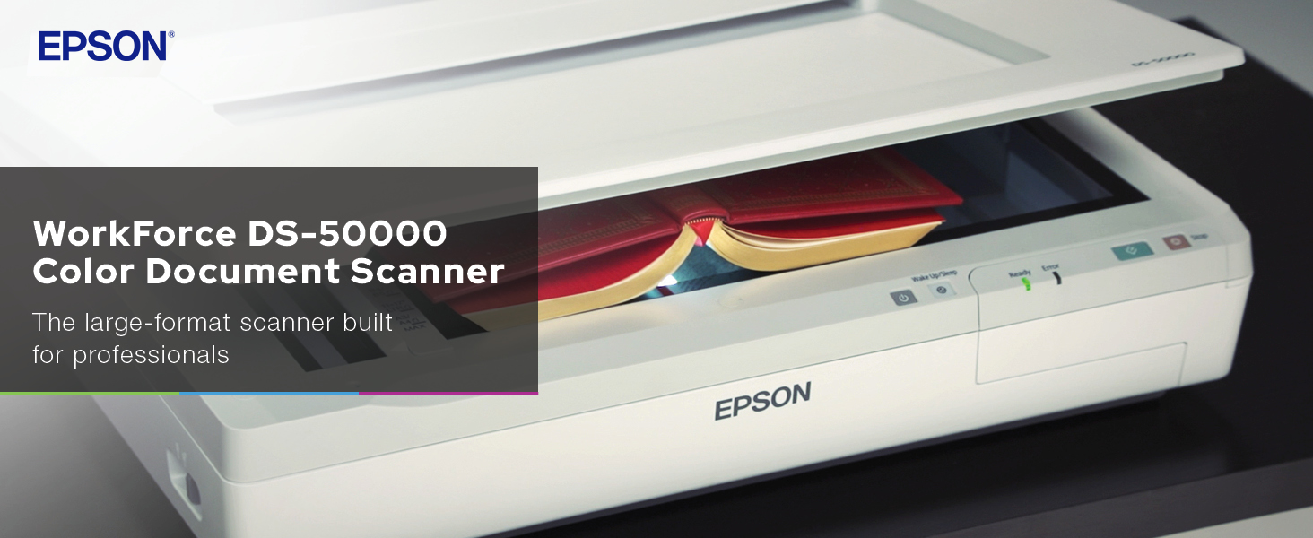 Epson WorkForce DS-50000 Color Document Scanner | Products | Epson US
