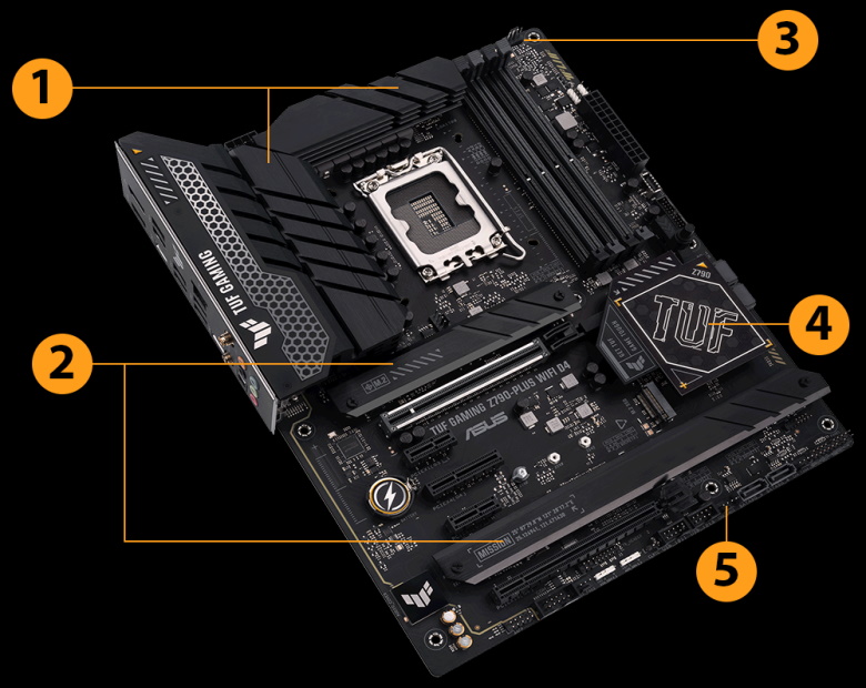 ASUS TUF Gaming Z790-Plus WiFi D4 LGA 1700(Intel14th & 13th &12th