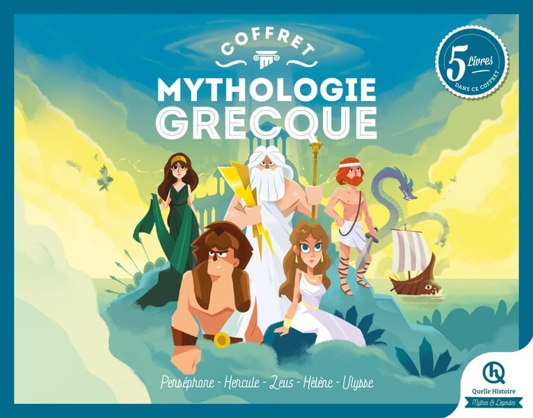 Coffret mythologie grecque : Collectif- Romans - Livres dès 12 ans