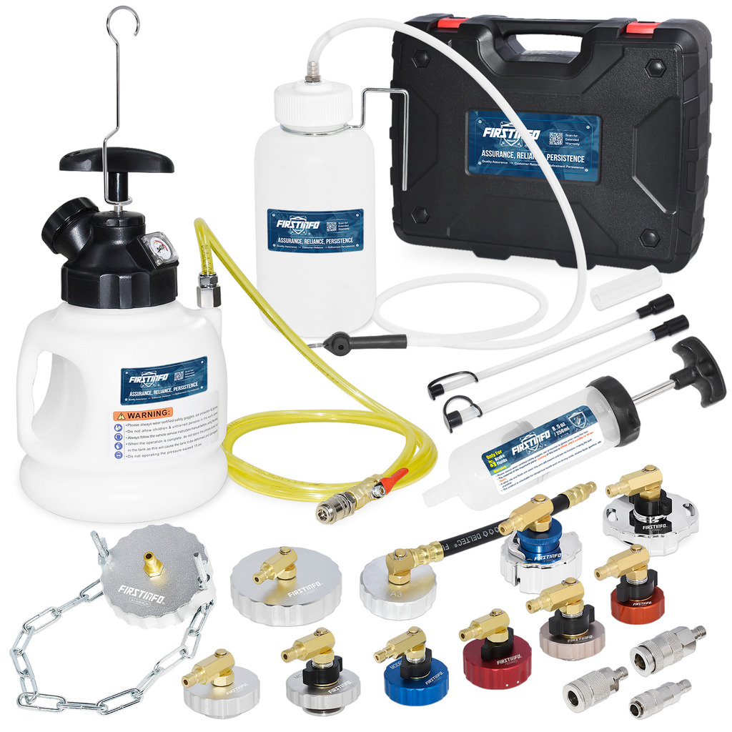 3L 加圧式ブレーキブリーダー (アダプター11点付)｜良匠 FIRSTINFO